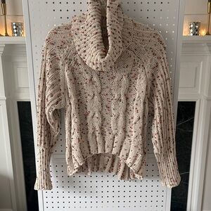 Cozy Cream Cable Knit Sweater